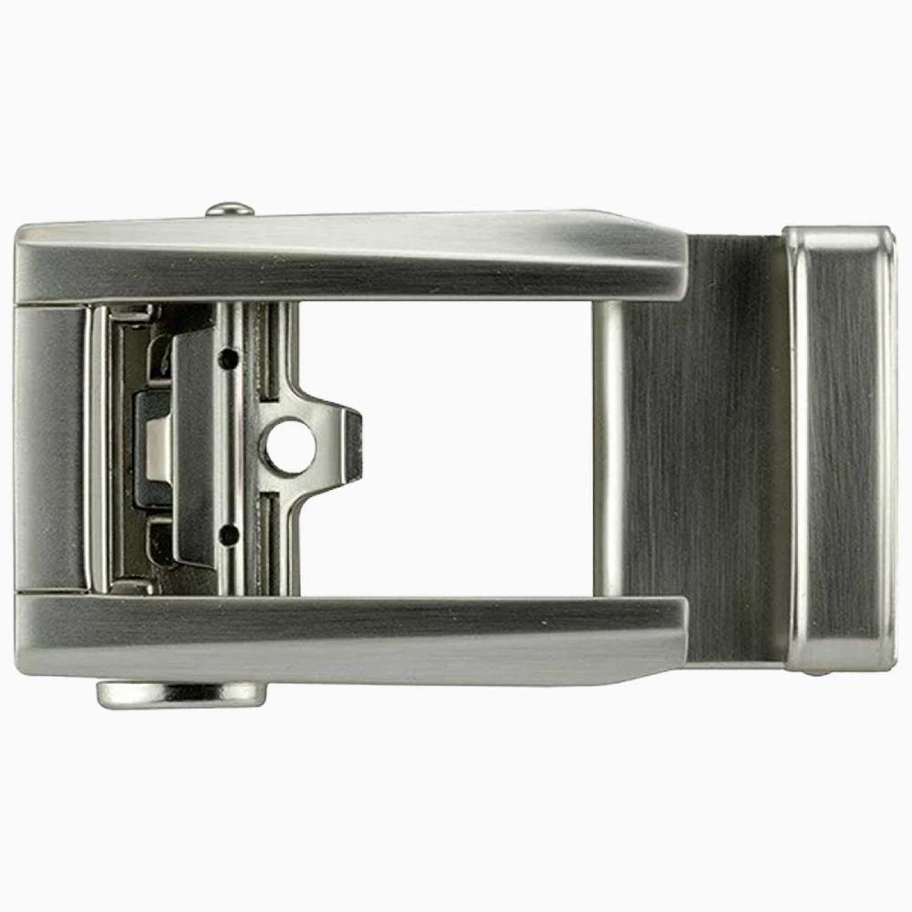 nexbelt Prometheus Satin Nickel Dress Buckle Fits 1.38" [35mm] Straps