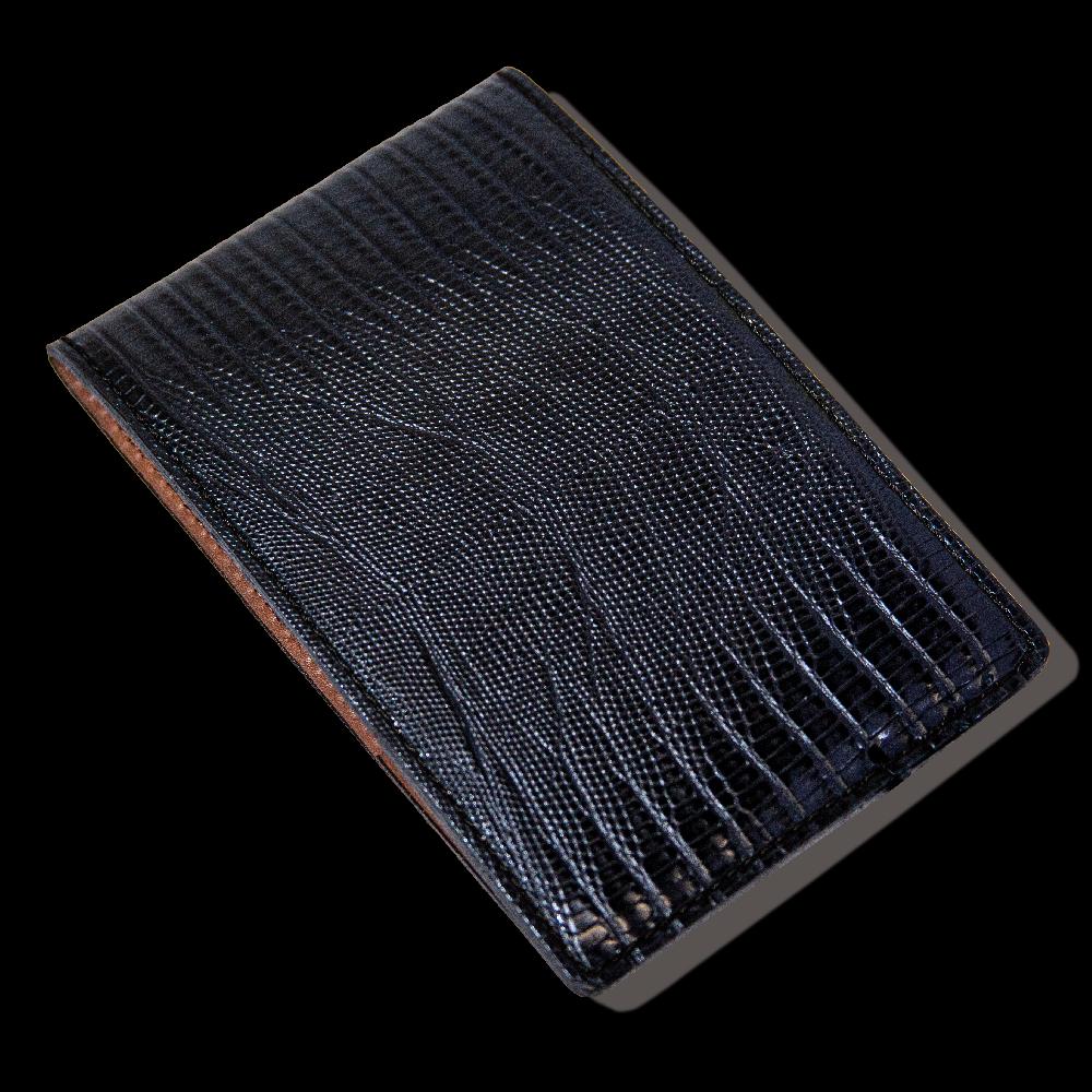 nexbelt Scorecard Holder Lizard - Black w/ Black Thread