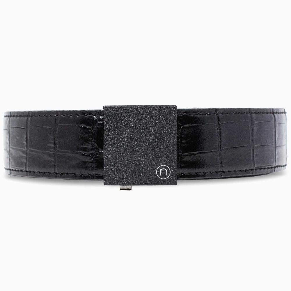 nexbelt Supreme Crocodile Black EDC Ratchet Belt 1.5" [38mm]