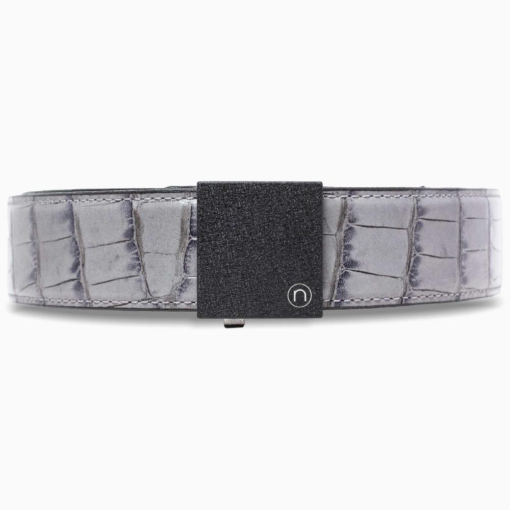 nexbelt Supreme Crocodile Grey EDC Ratchet Belt 1.5" [38mm]