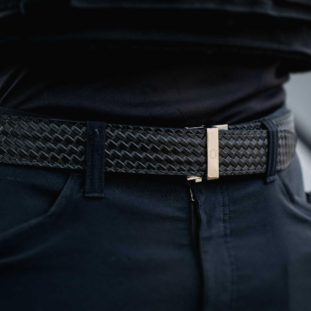 Nexbelt Thin Bar Basket Weave EDC Ratchet Belt 1.5" [38mm]