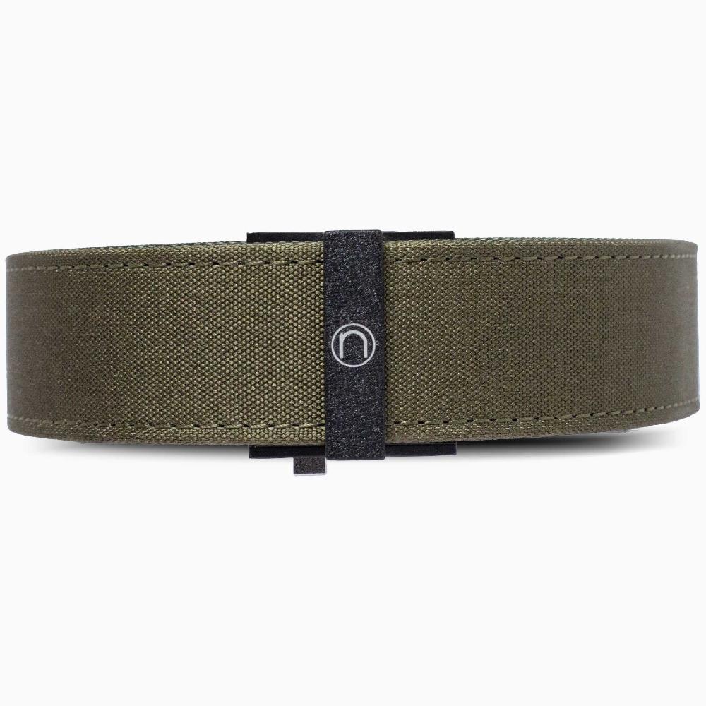 nexbelt Thin Bar Supreme OD Green EDC Ratchet Belt 1.5" [38mm]