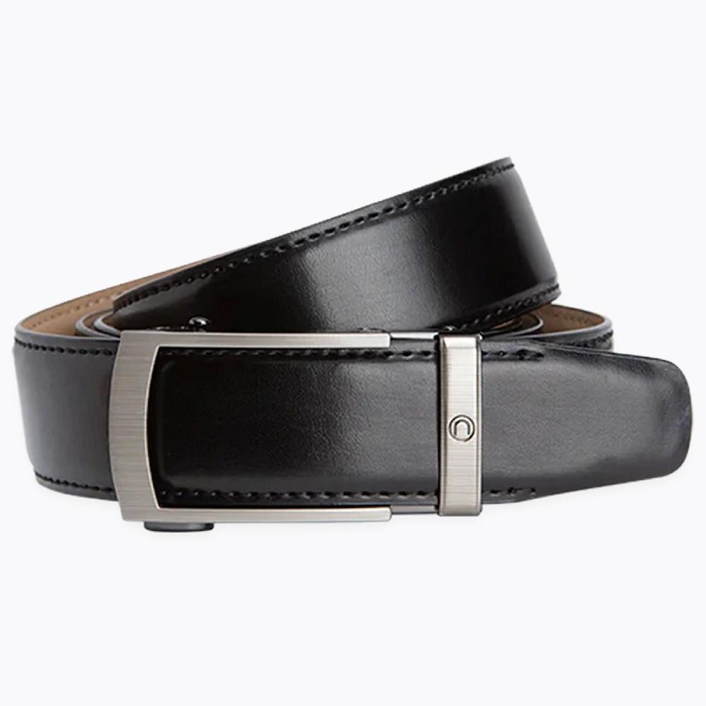 nexbelt Vetica Black 1 3/8" Strap Dress Ratchet Belt