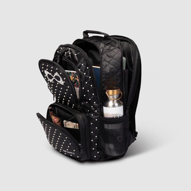 Nfinity Black Quilted - Pearl Backpack