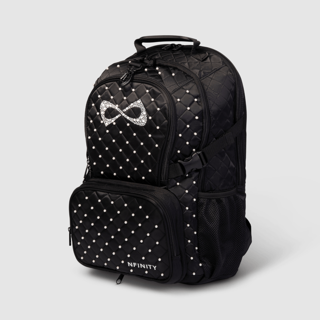 Nfinity Black Quilted - Pearl Backpack