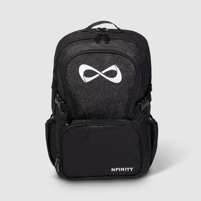 Nfinity BLACK SPARKLE CHEER BACKPACK Backpack