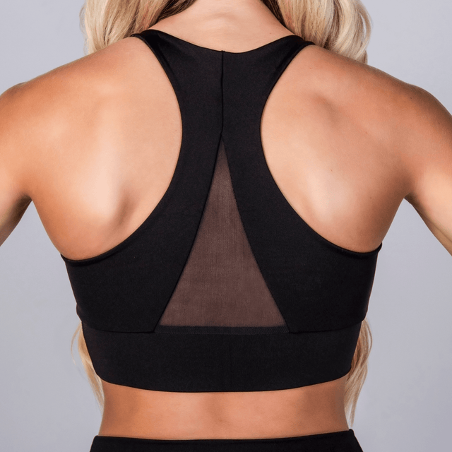 Nfinity Nfinity Mesh Back Rhinestone Bra