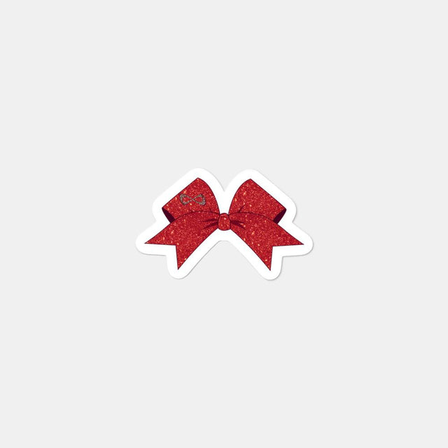 nfinity RED BOW STICKER