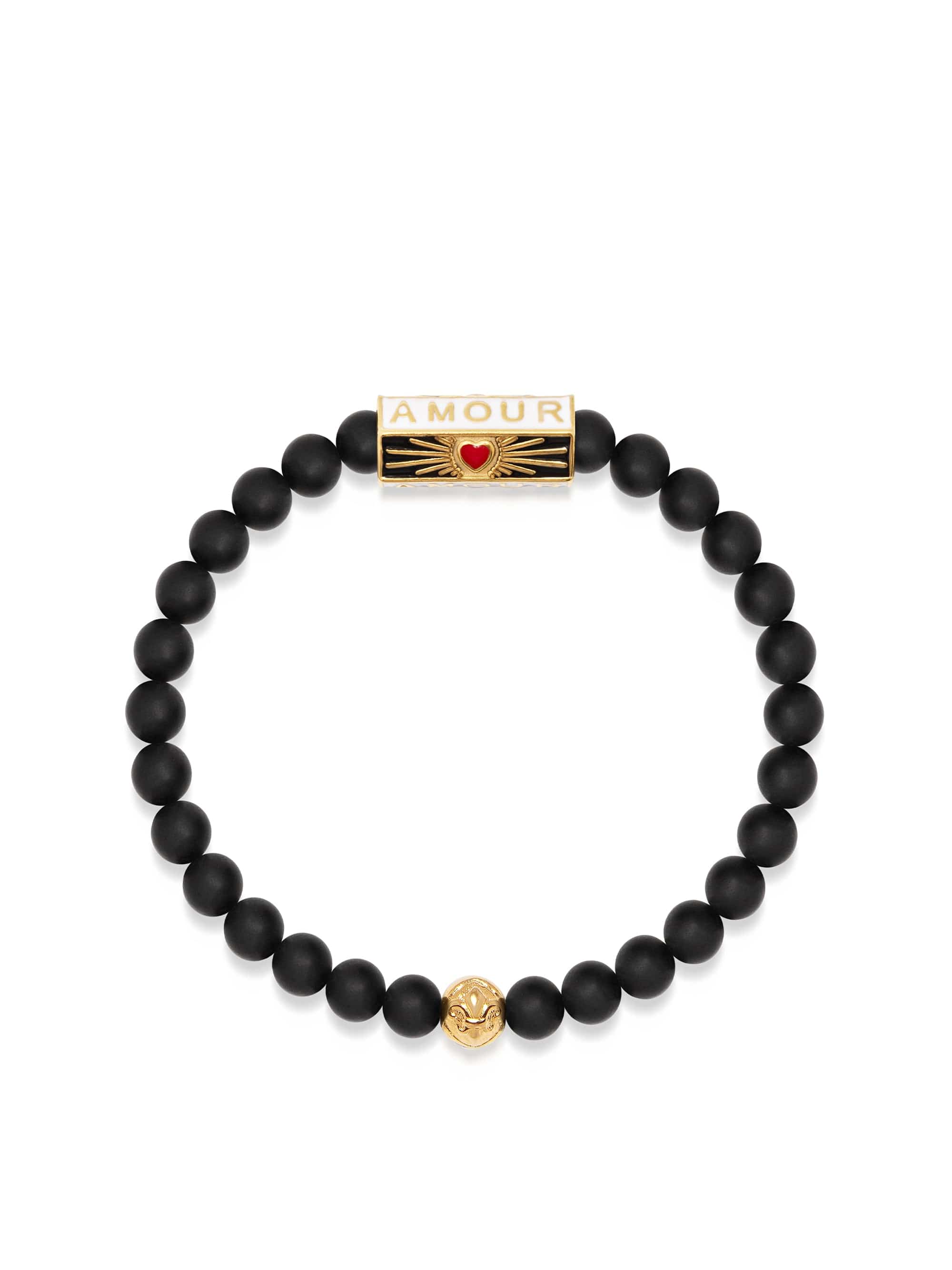 nialaya Amour Black Onyx Bracelet