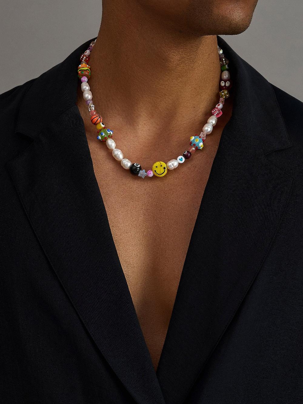 Nialaya Happy Life Pearl Necklace