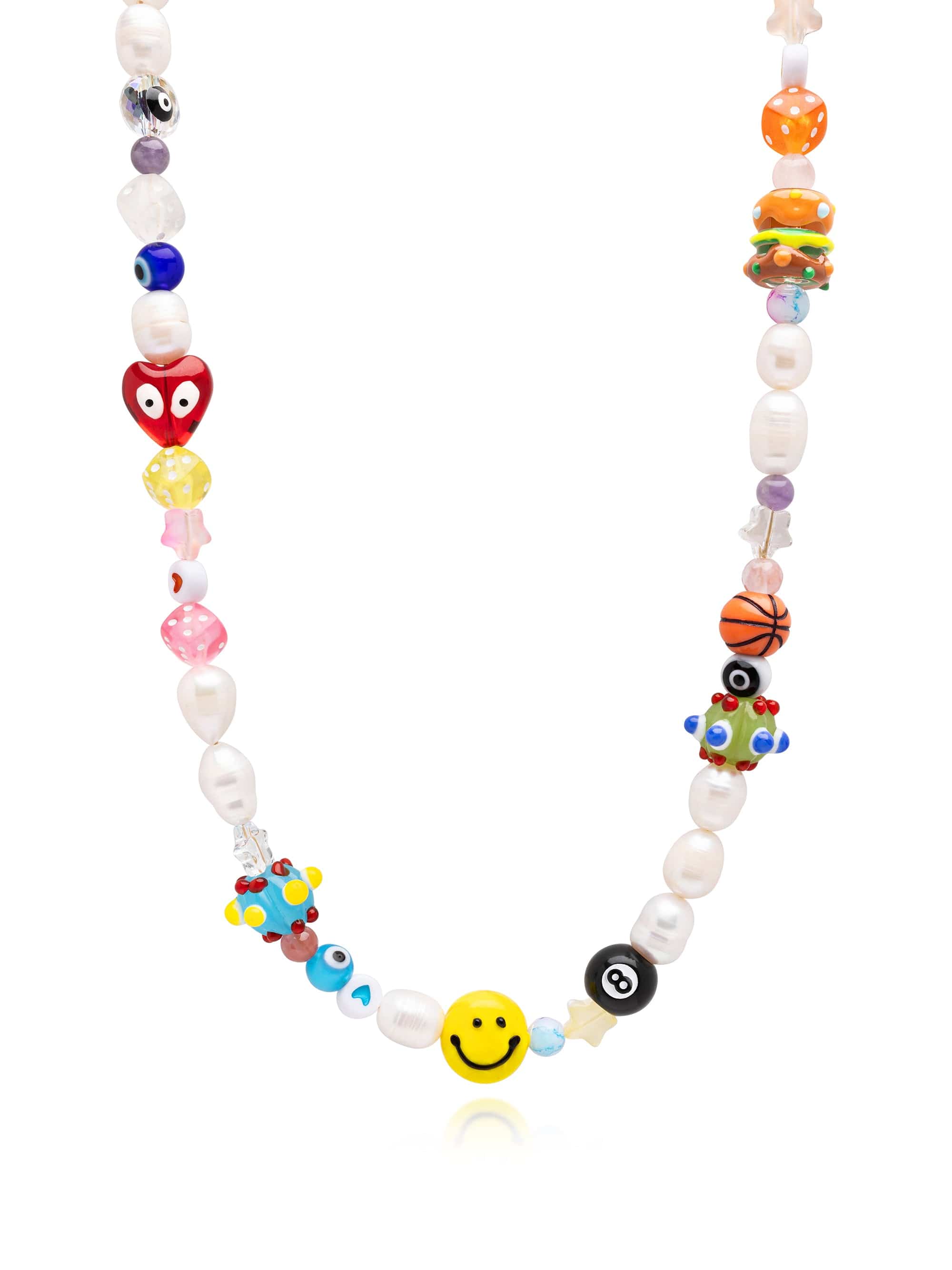 nialaya Happy Life Pearl Necklace