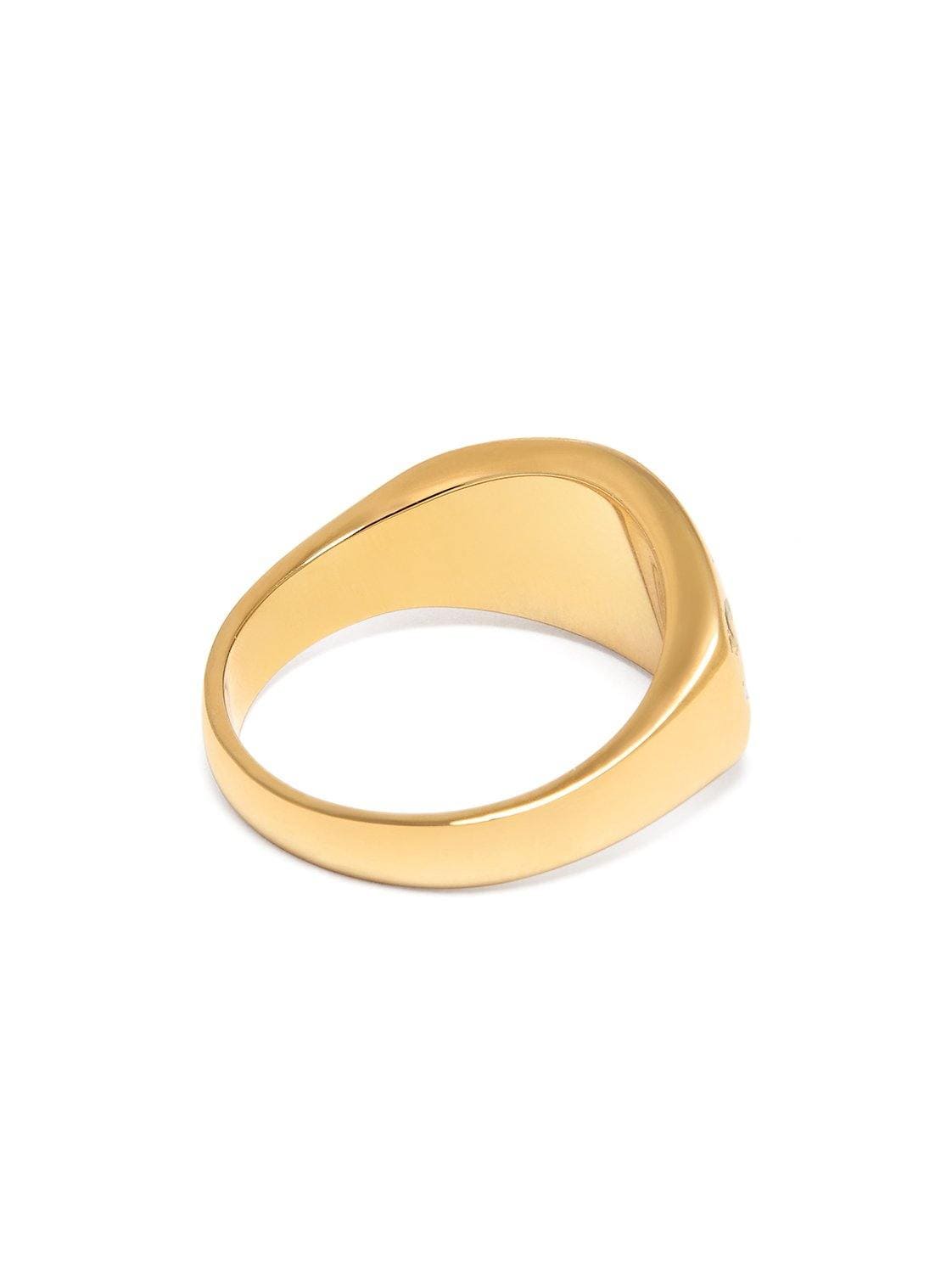Nialaya Women's Gold Evil Eye Ring