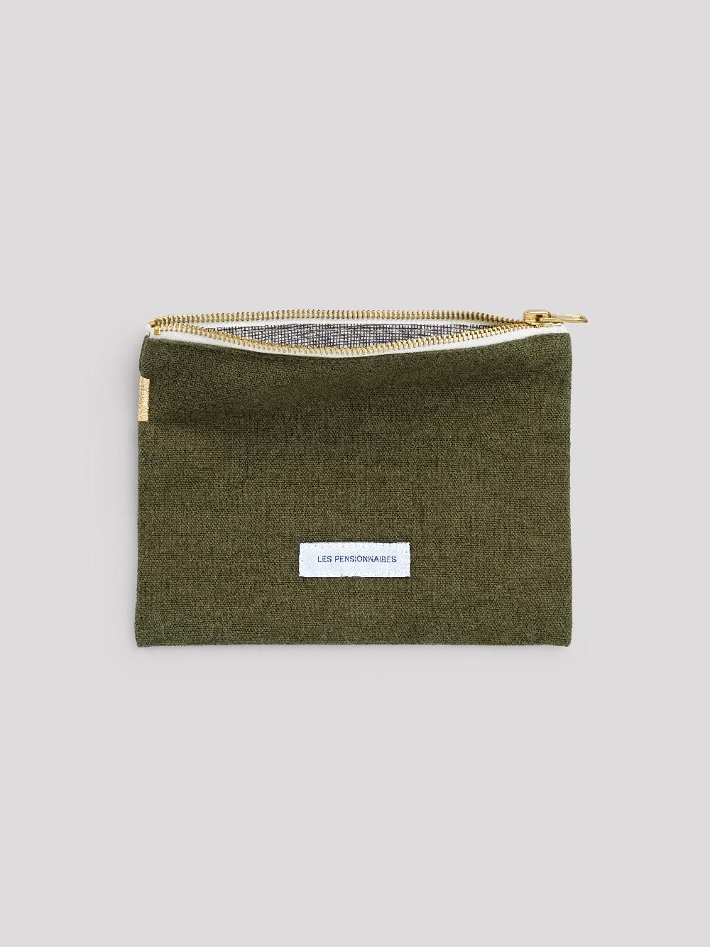 nic zoe Les Pensionnaires Cotton Small Zipper Pouch