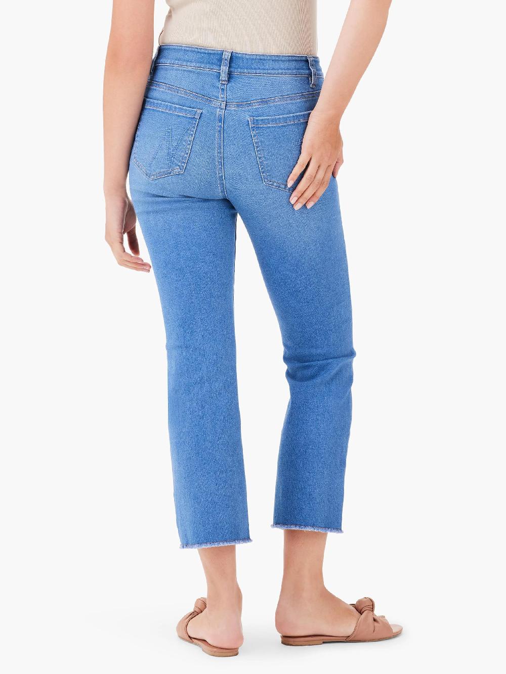 Nic Zoe 26" Mid Rise Demi Boot Jeans