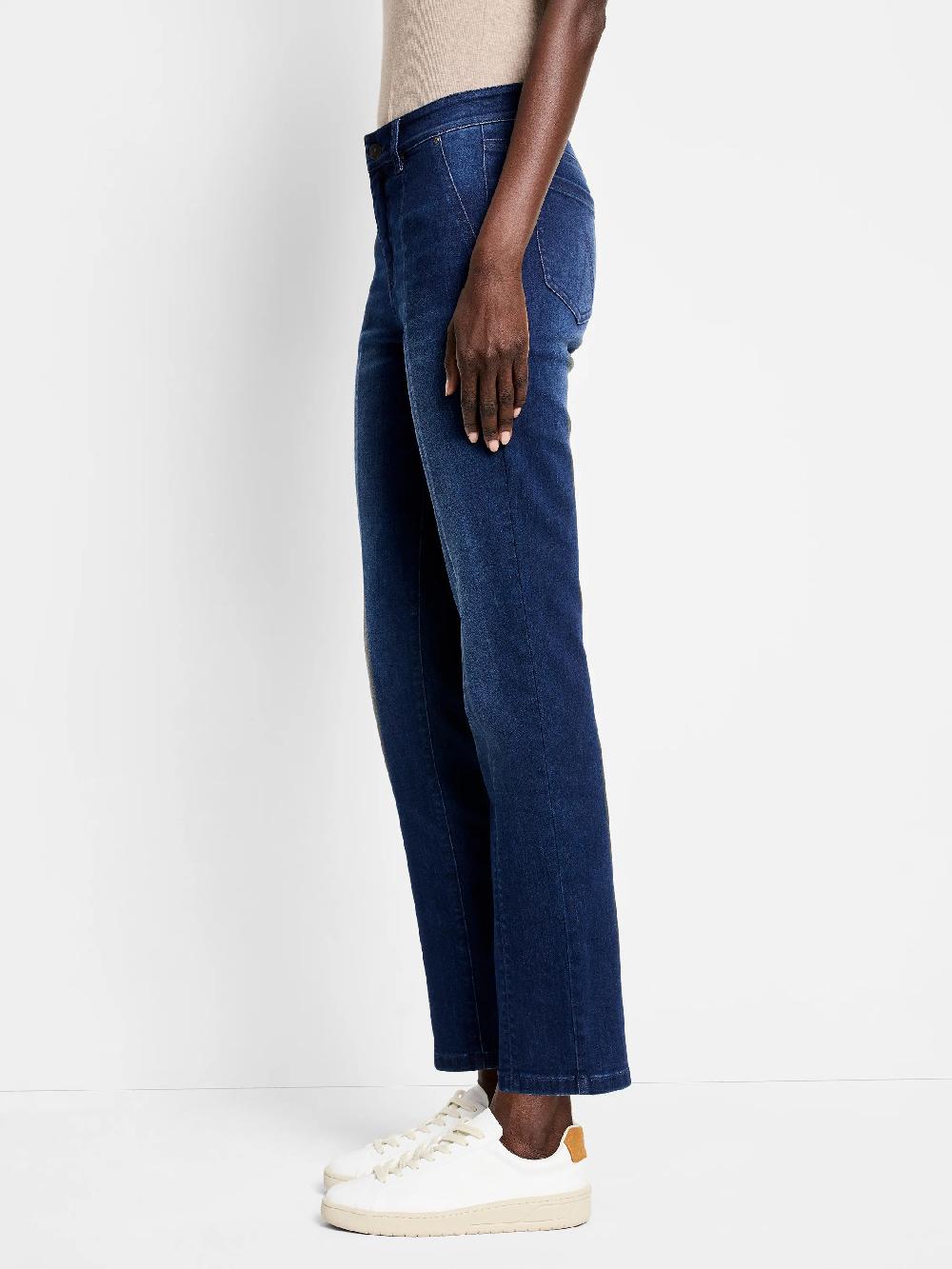 Nic Zoe 28" Daytrip Straight Carpenter Jeans