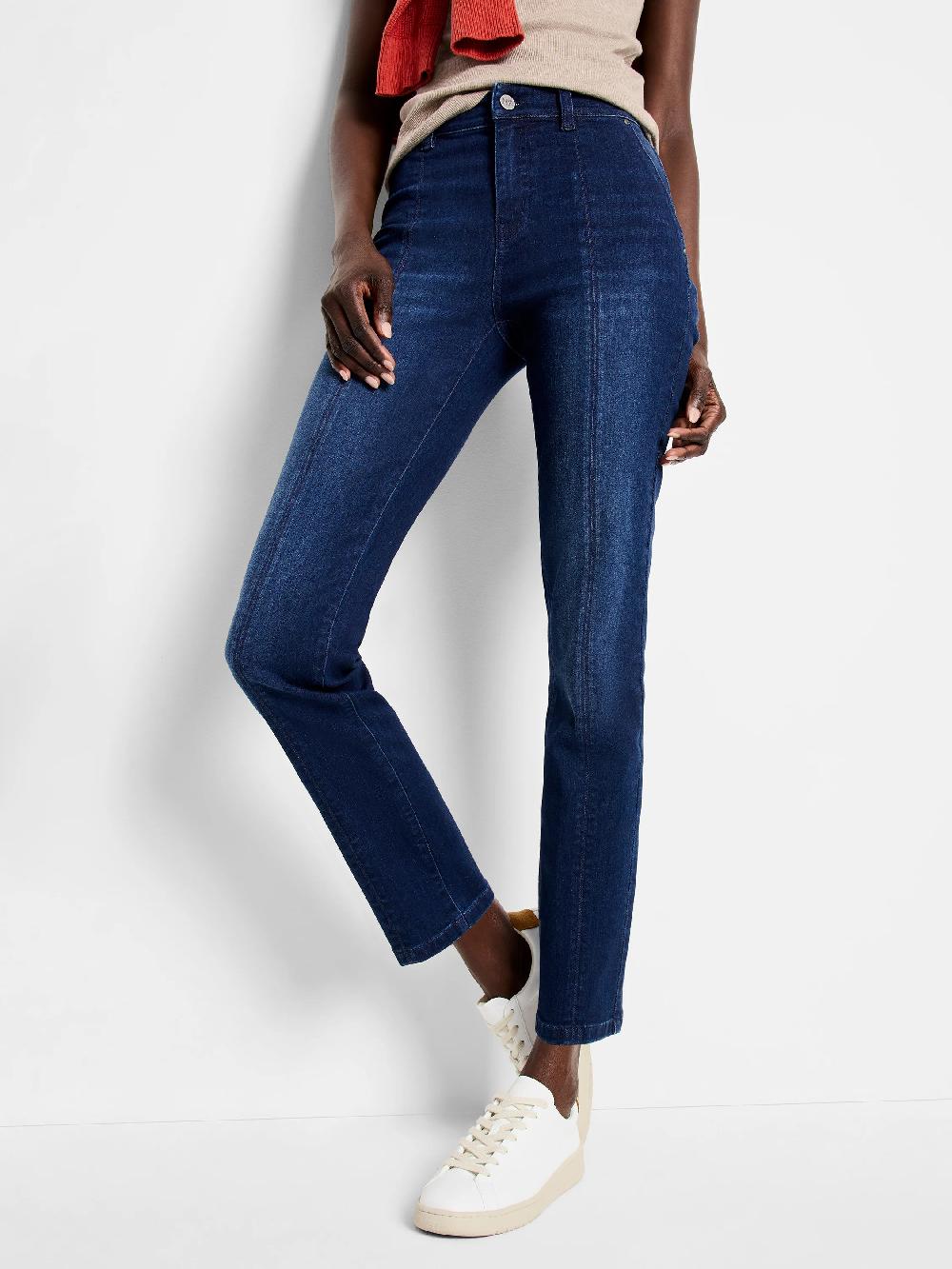 nic zoe 28" Daytrip Straight Carpenter Jeans
