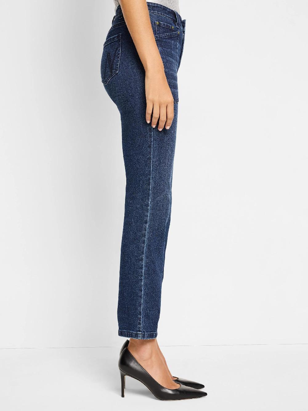 Nic Zoe 28" Demi Boot Pocket Jeans