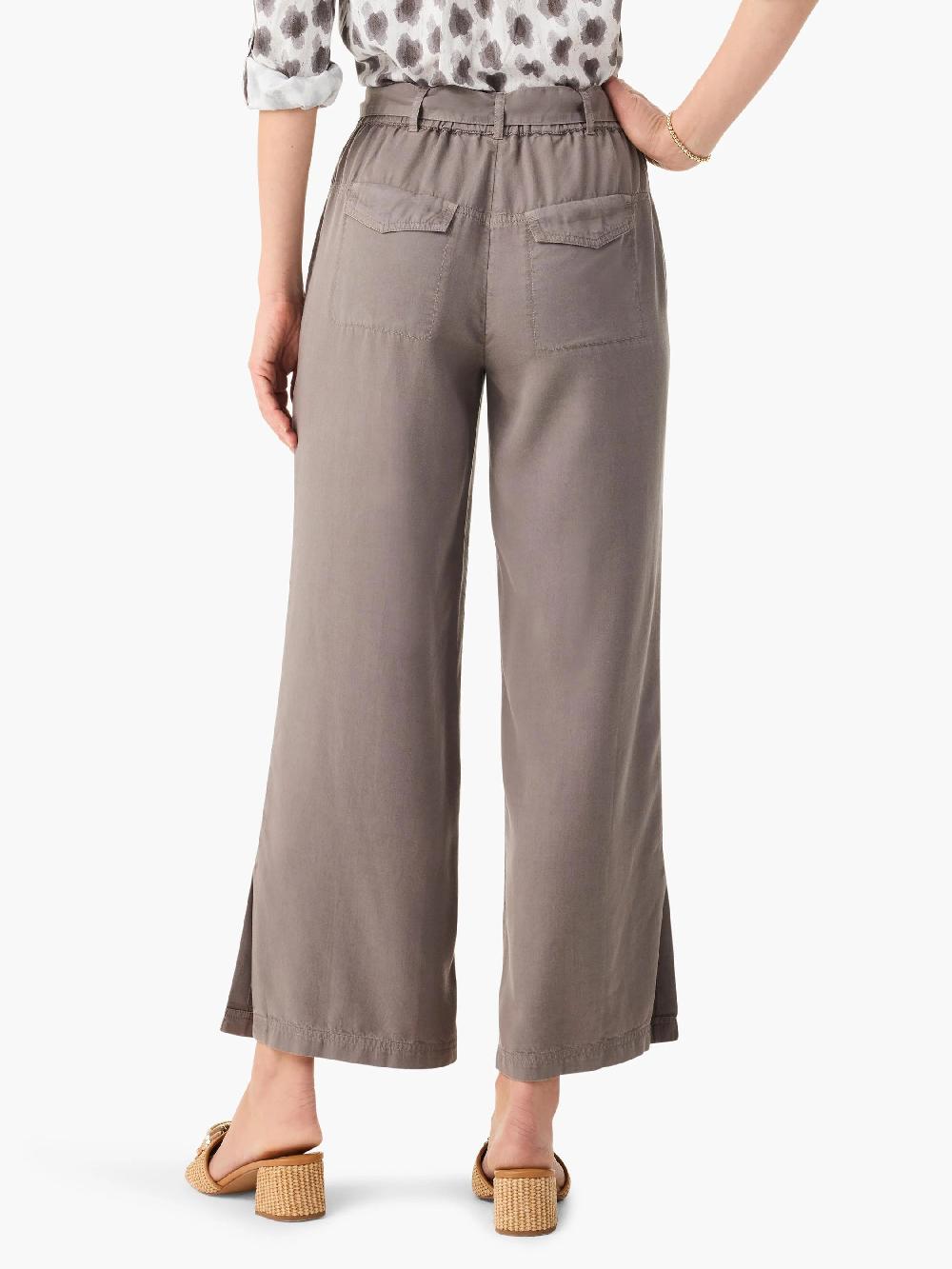 Nic Zoe 28" Drapey Utility Wide Leg Pant