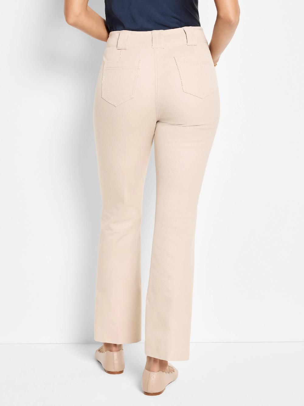 Nic Zoe 28" Plaza Demi Boot Cotton Bi-Stretch Pant