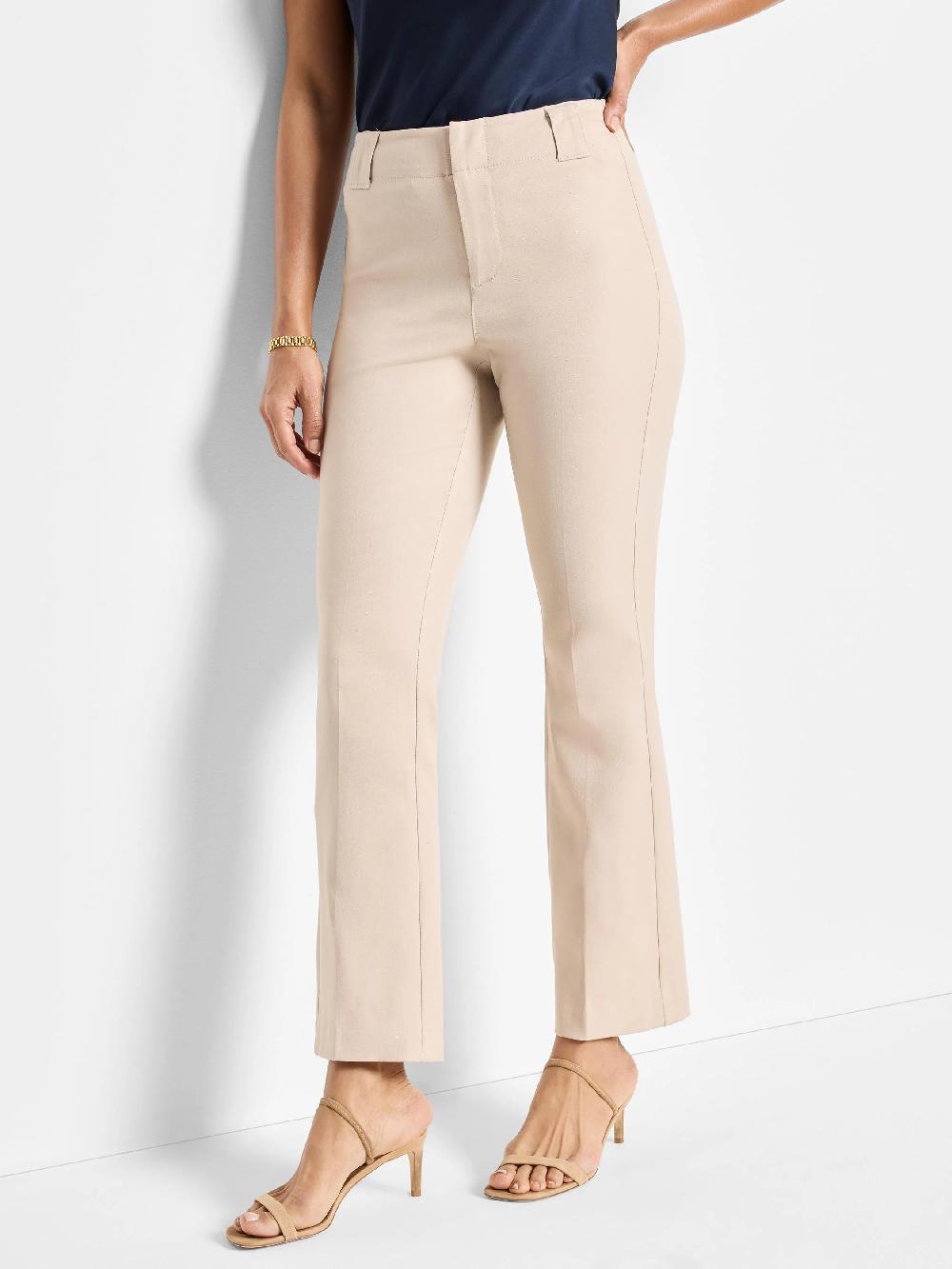 nic zoe 28" Plaza Demi Boot Cotton Bi-Stretch Pant