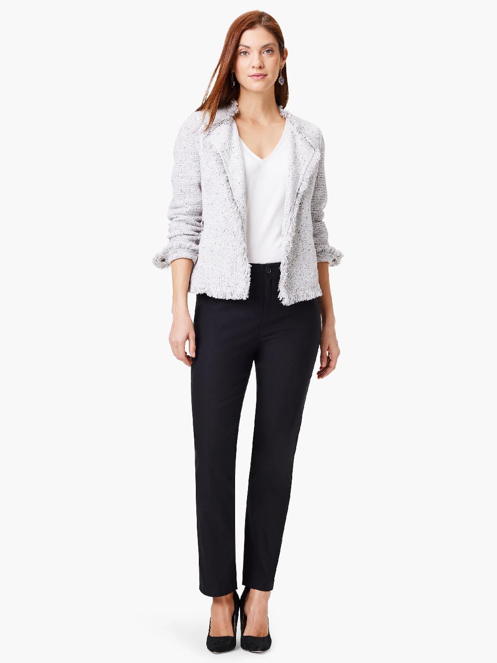 Nic Zoe 28" Polished Wonderstretch Straight Pant