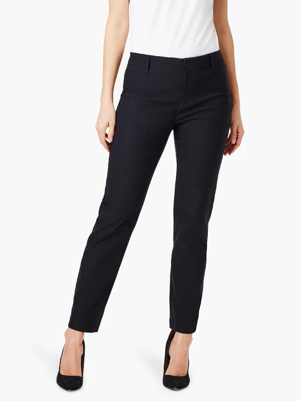 nic zoe 28" Polished Wonderstretch Straight Pant