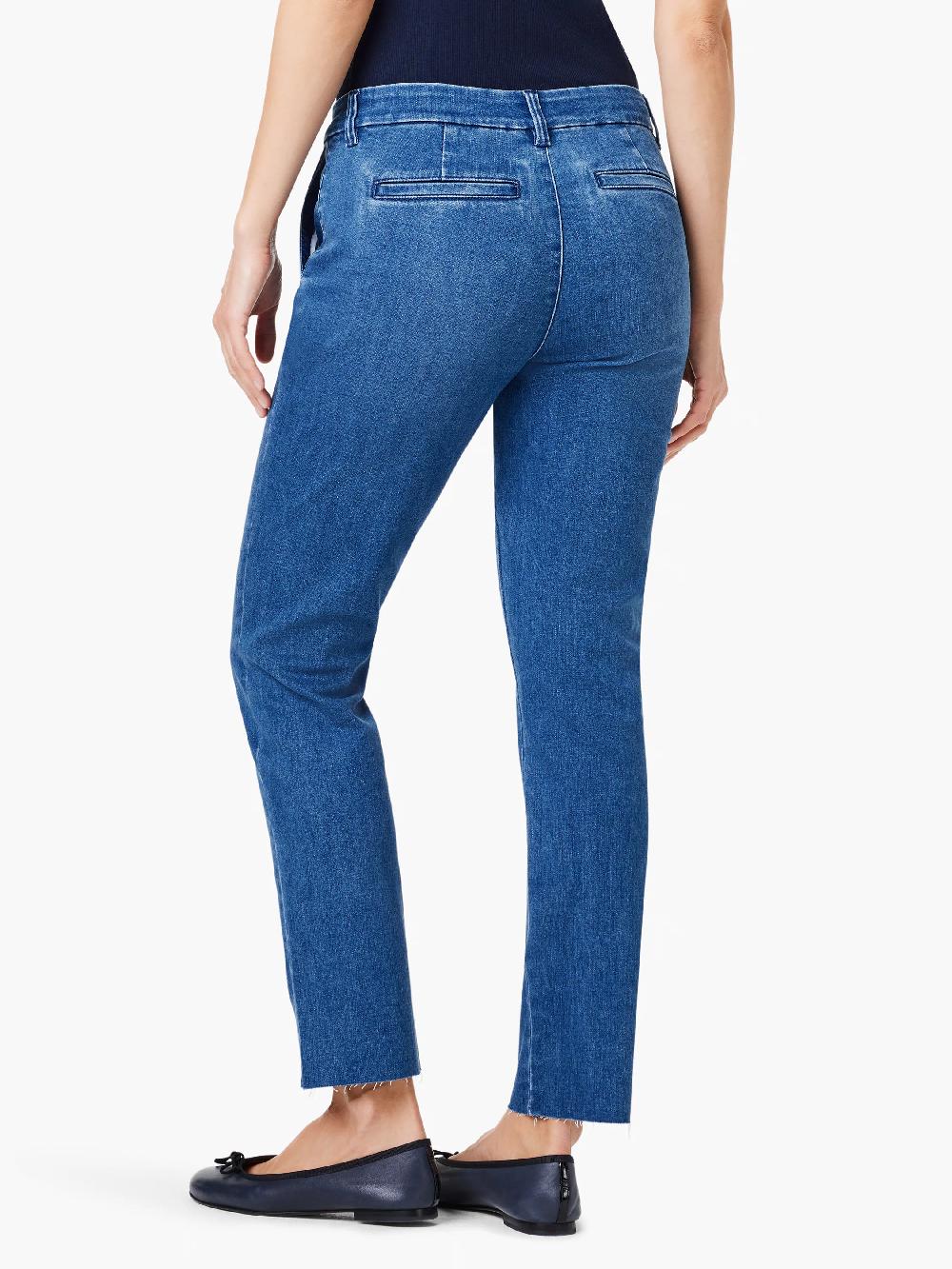 Nic Zoe 28" Straight Ankle Denim Trouser