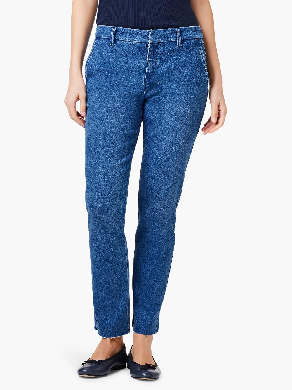 nic zoe 28" Straight Ankle Denim Trouser