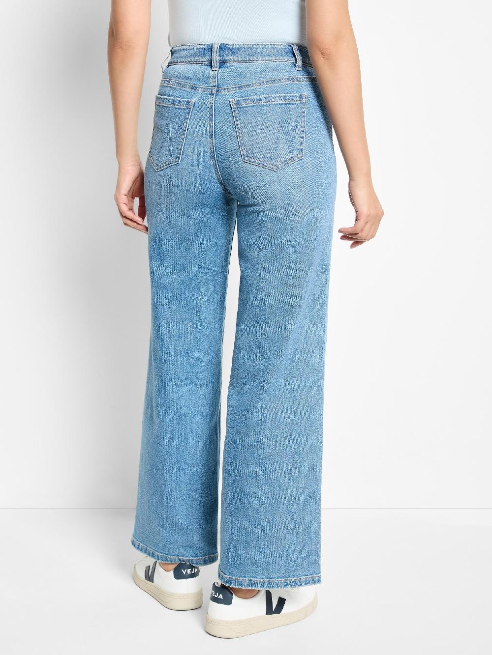 Nic Zoe 28" Wide Leg Weekend Jeans
