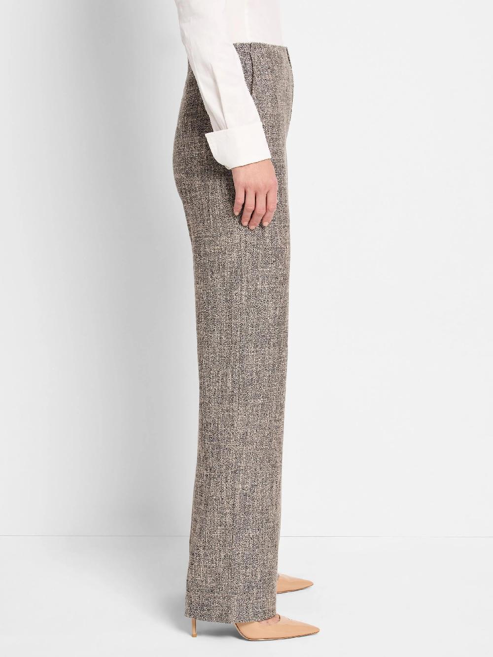 Nic Zoe 30.5" Lenox Wide Leg Tweed Pant