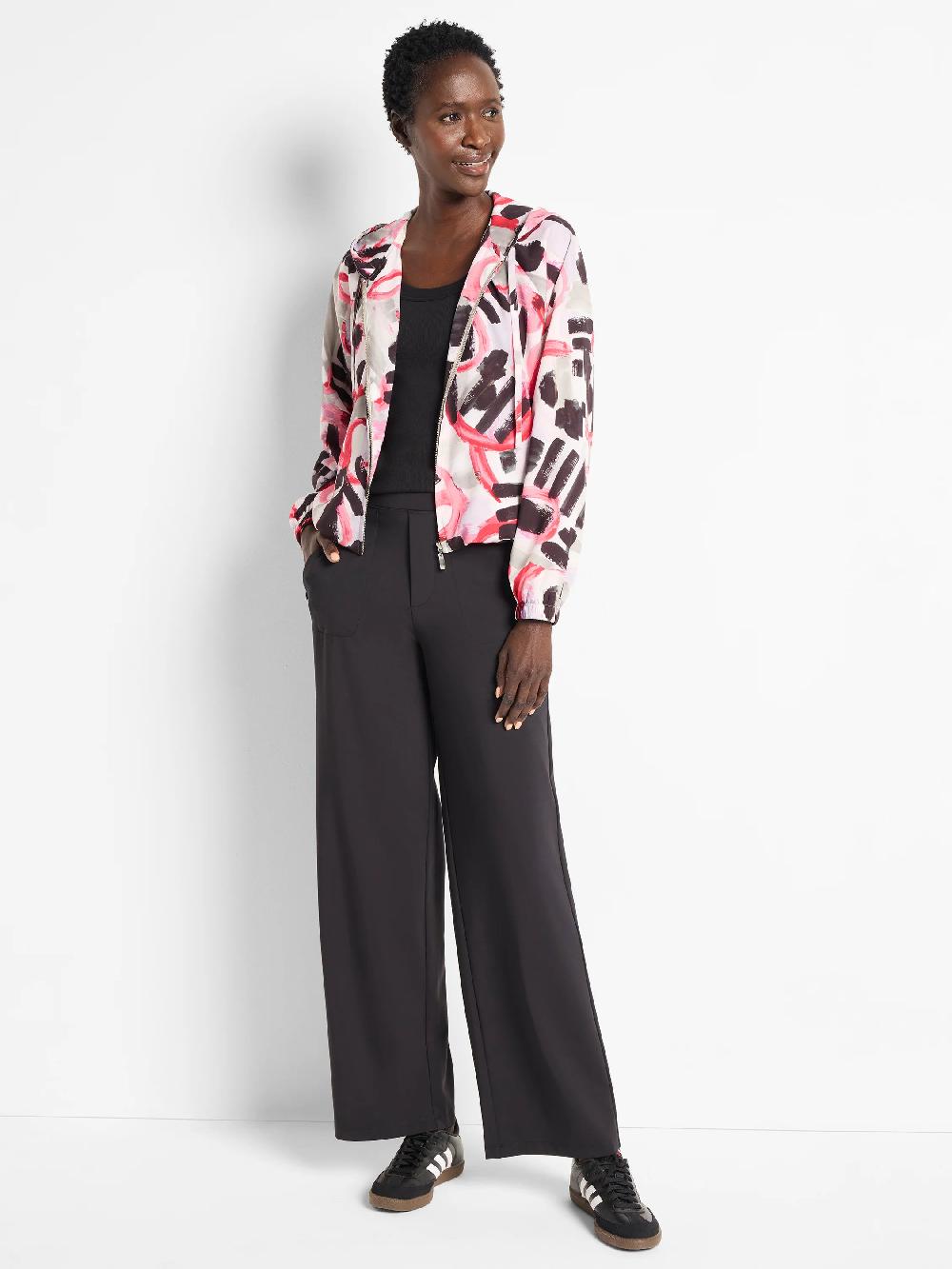 Nic Zoe 31" Active Wide-Leg Pant