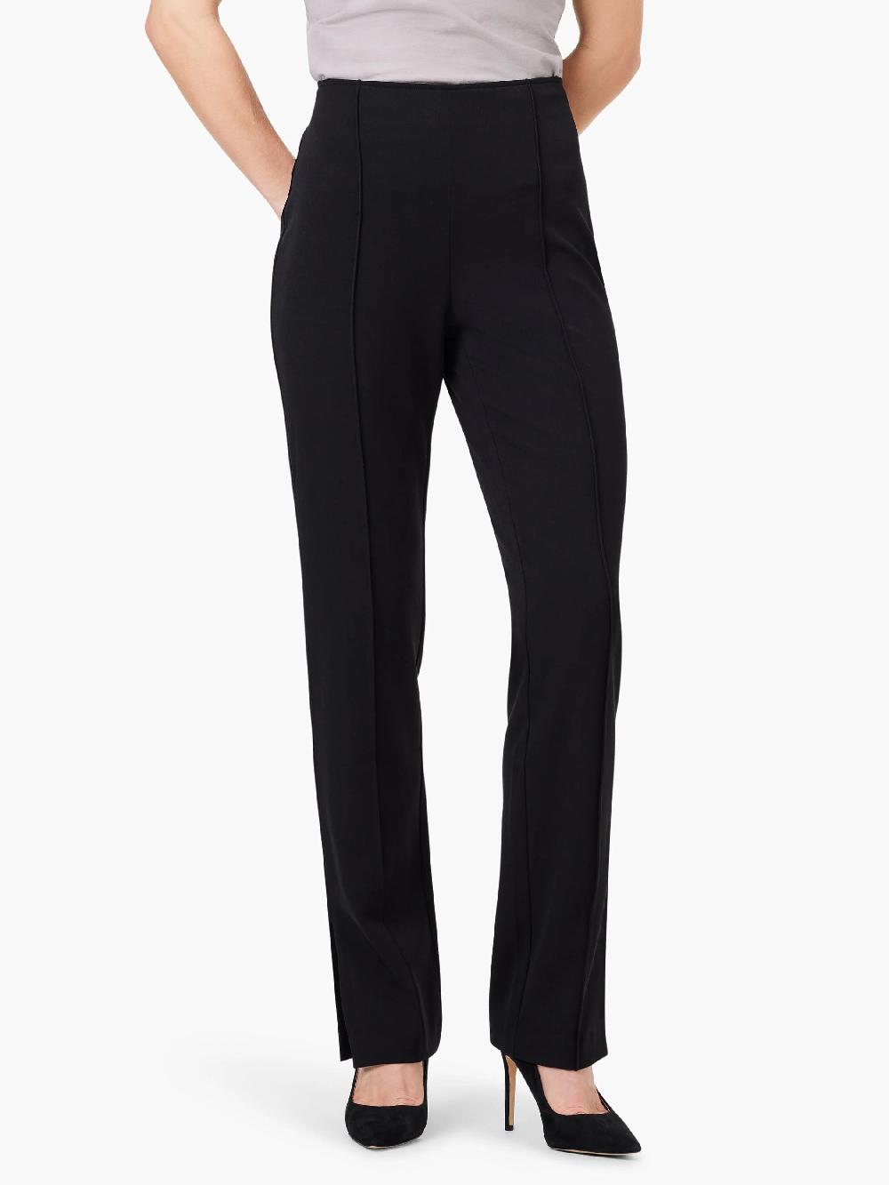 nic zoe 31" Avenue Side Slit Straight Pant