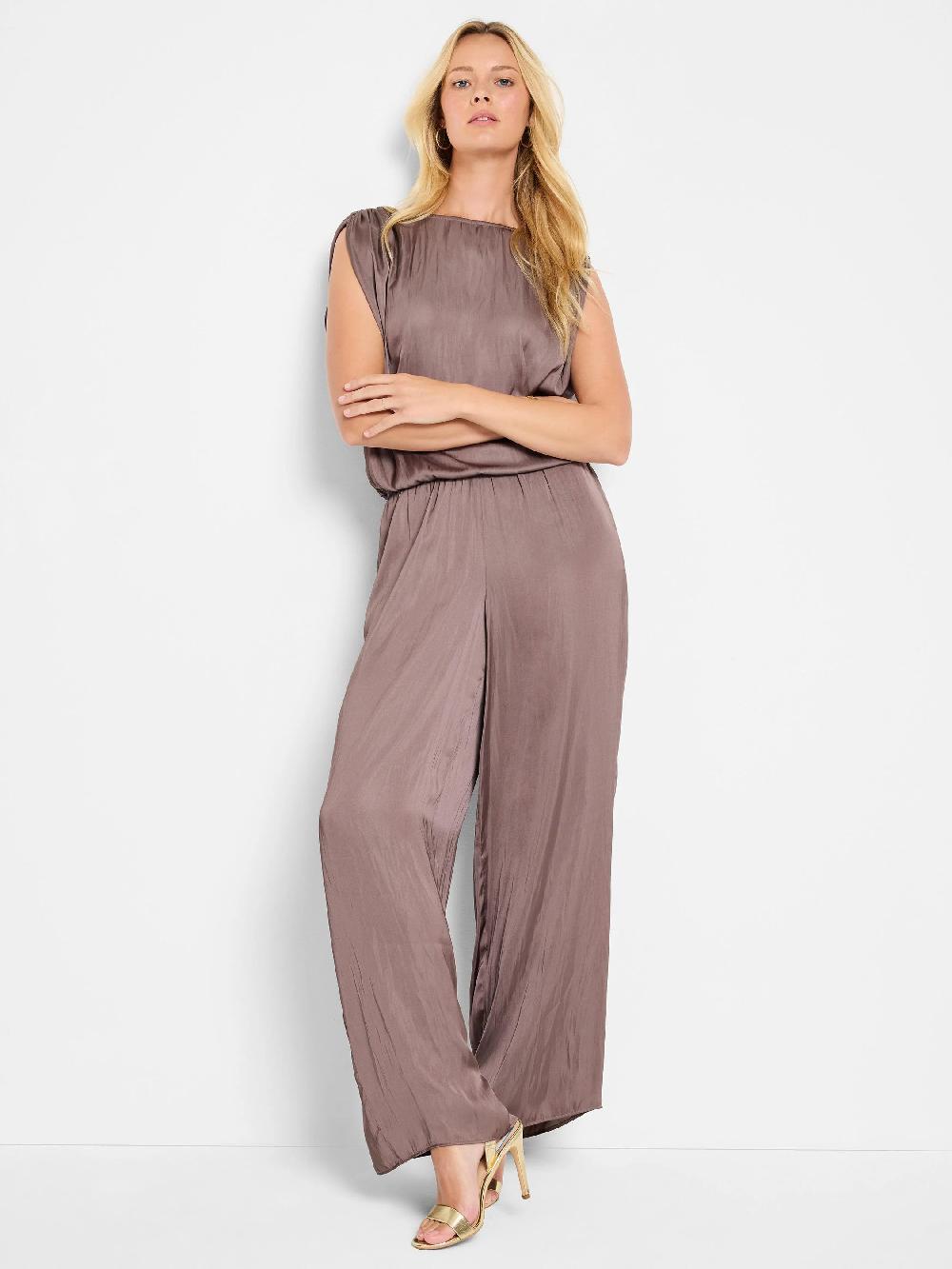 Nic Zoe 31" Glossy Sheen Pull On Pant