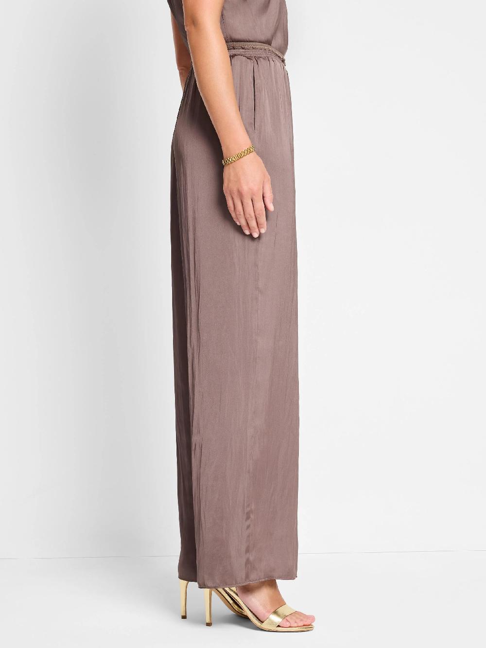 Nic Zoe 31" Glossy Sheen Pull On Pant