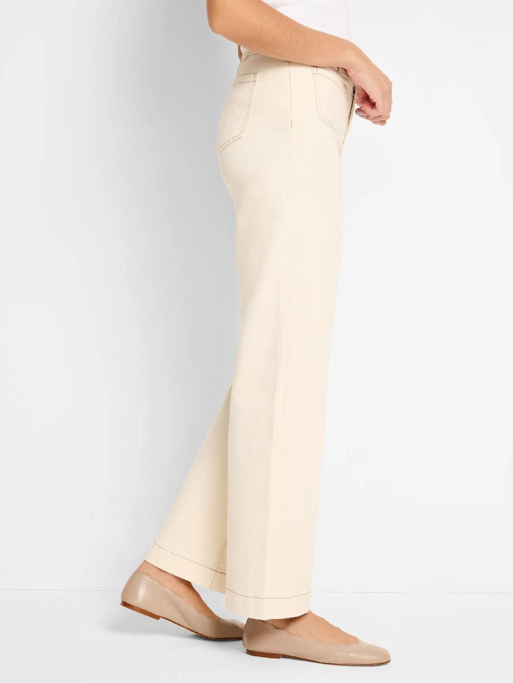 Nic Zoe 31" High Rise Wide Leg Pocket Jeans