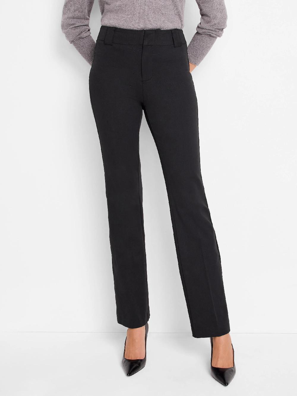 nic zoe 31" Plaza Demi Boot Cotton Bi-Stretch Pant