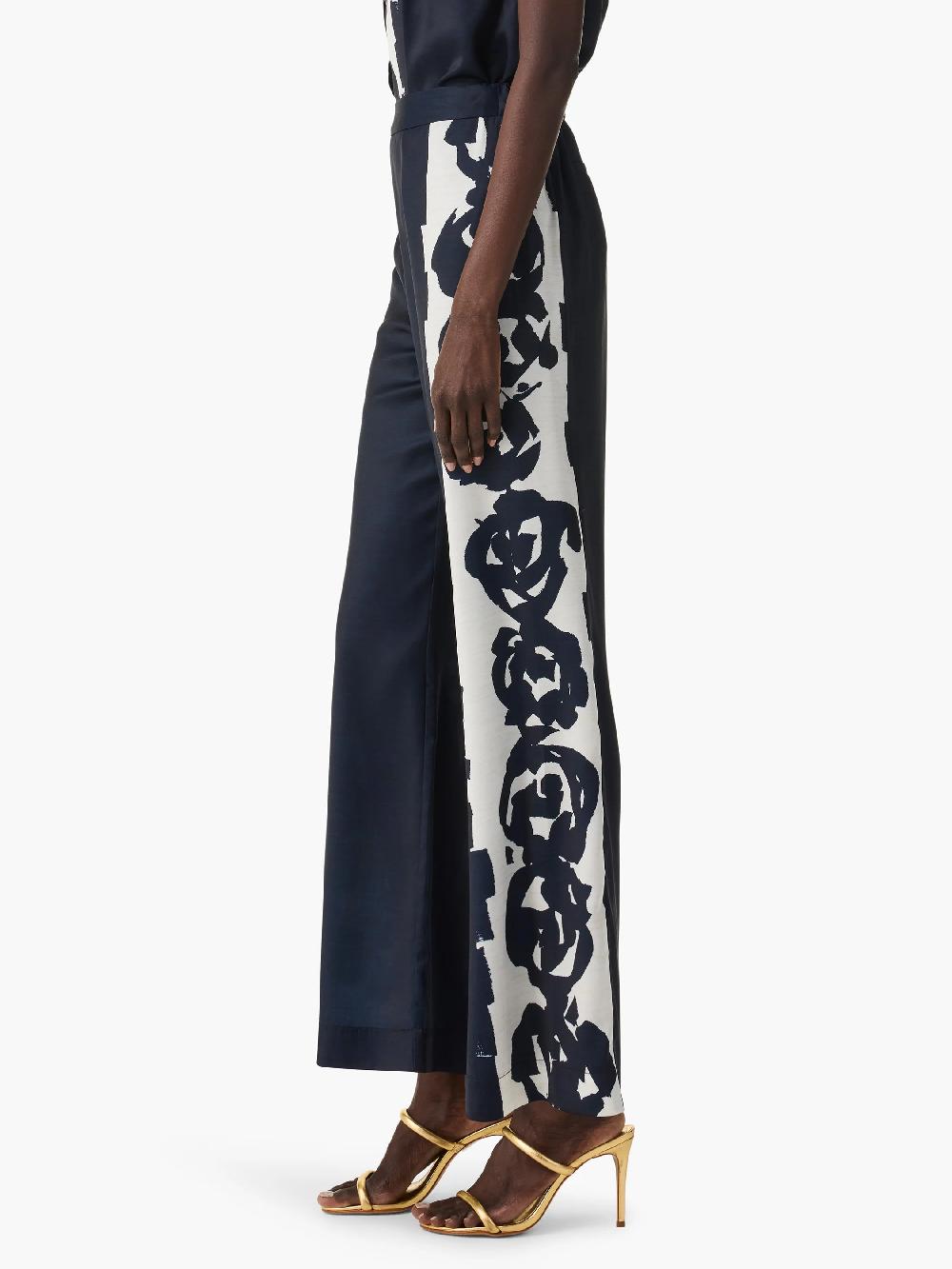Nic Zoe 31" Rose Bloom Wide Leg Pant