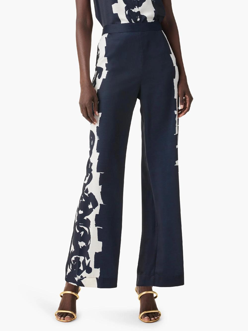 nic zoe 31" Rose Bloom Wide Leg Pant