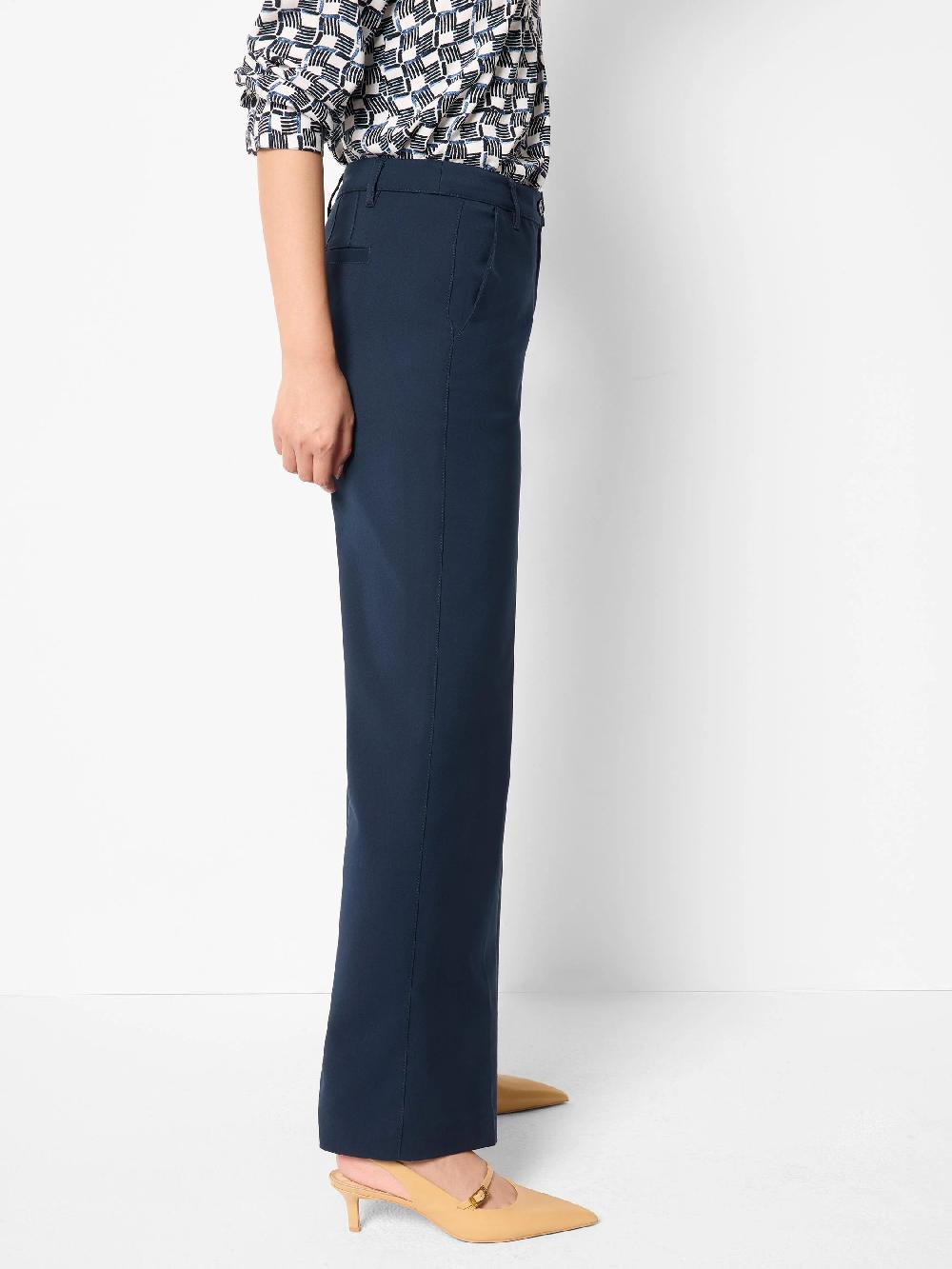 Nic Zoe 31" Seasonless Cotton Wide-Leg Trouser
