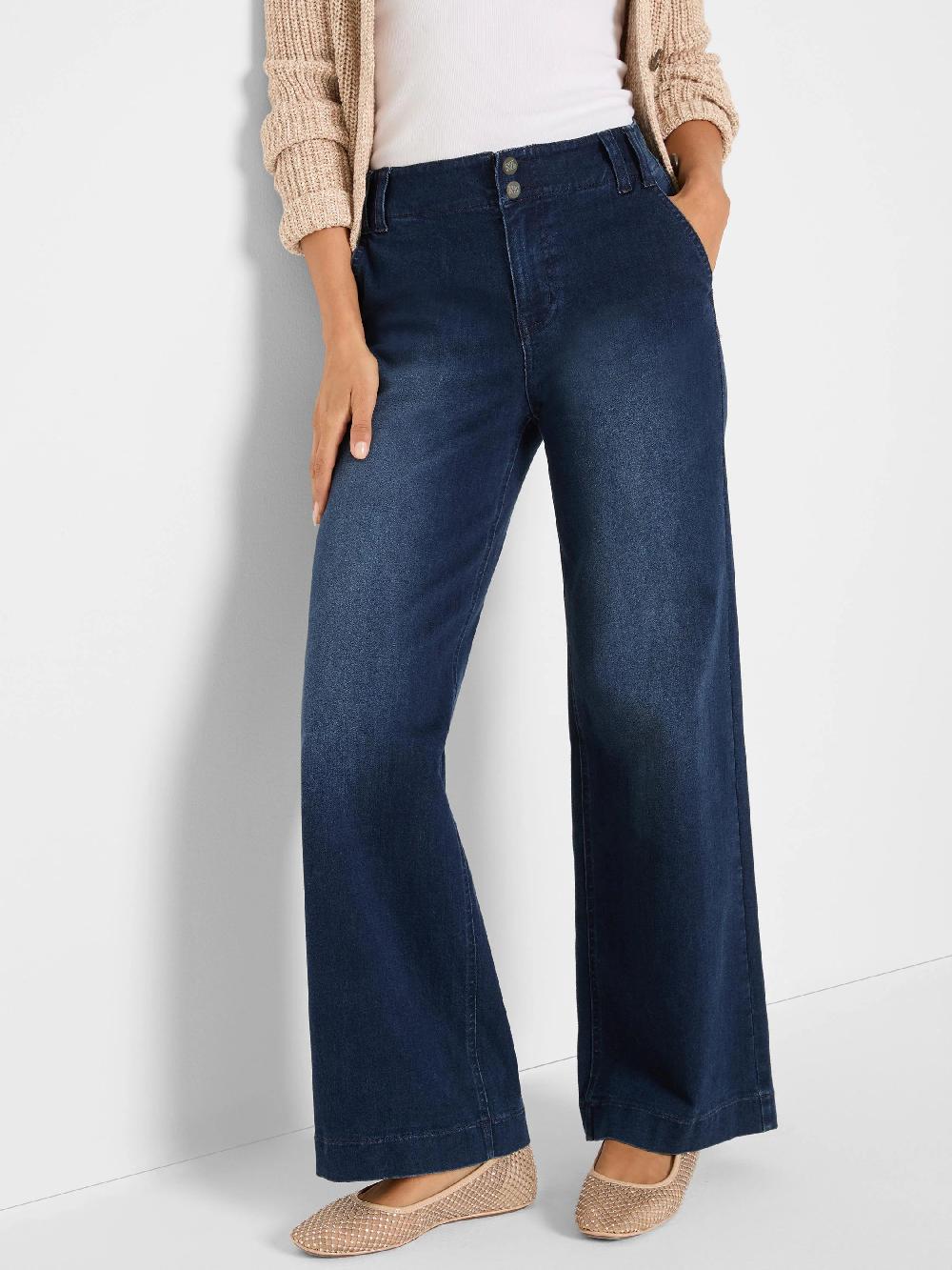 nic zoe 31" Weekend Wide Leg Trouser Jeans