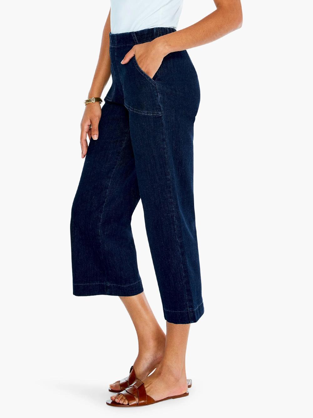 Nic Zoe All Day Wide-Leg Crop Jean
