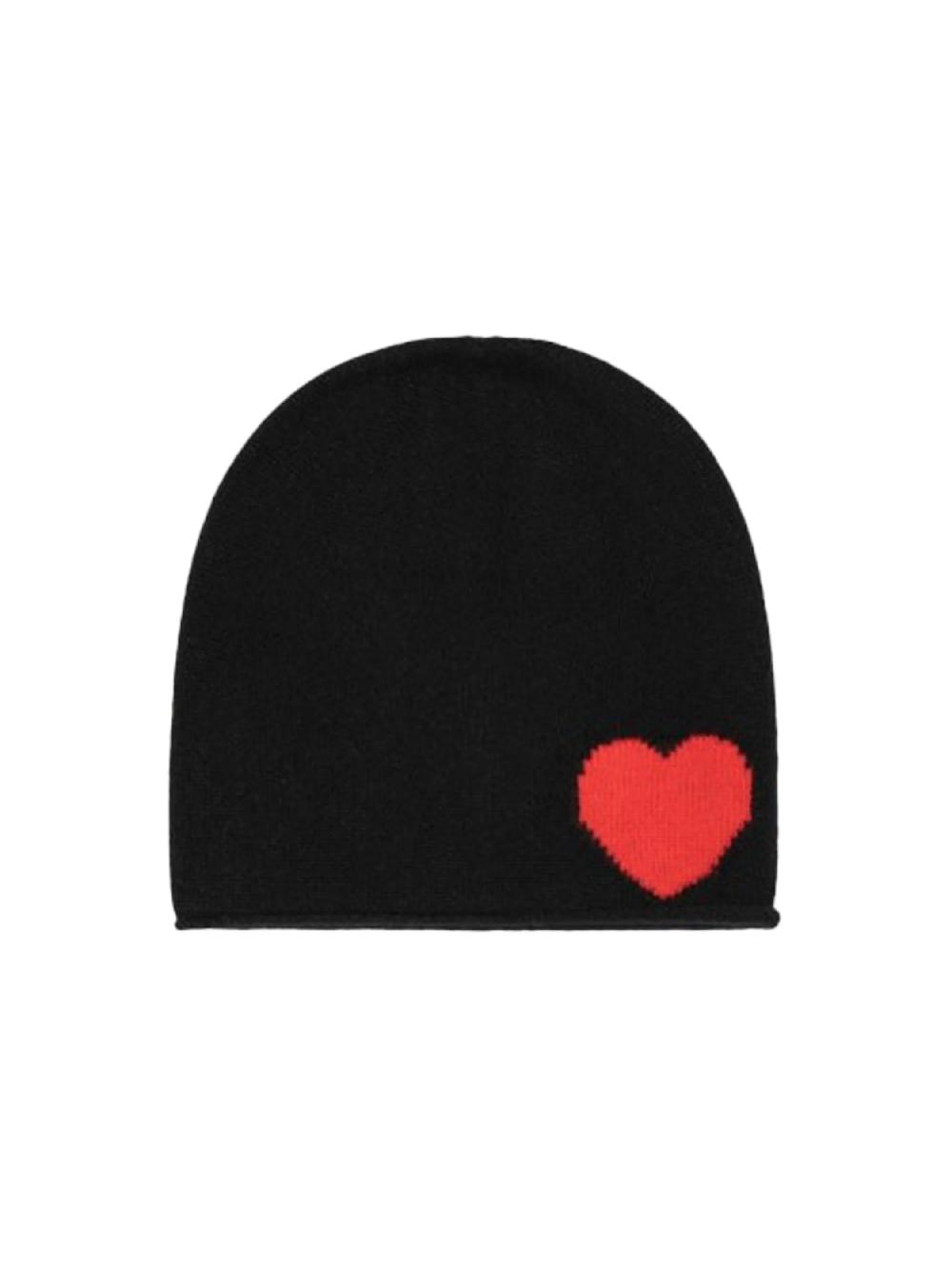 nic zoe Amato Cashmere Blend Heart Beanie