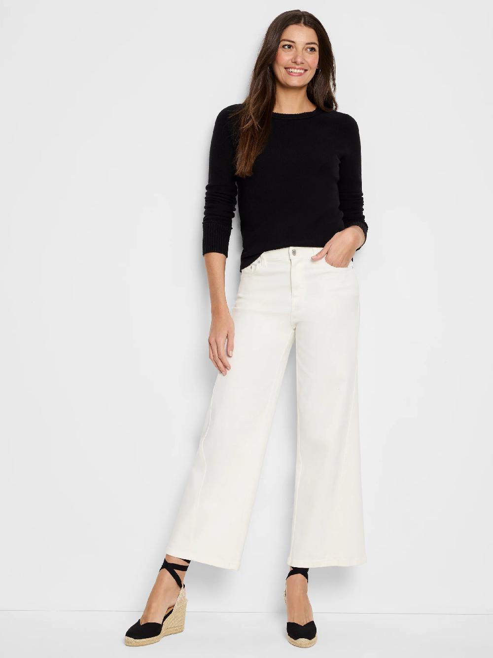 Nic Zoe Baby Garter Crew Neck Sweater