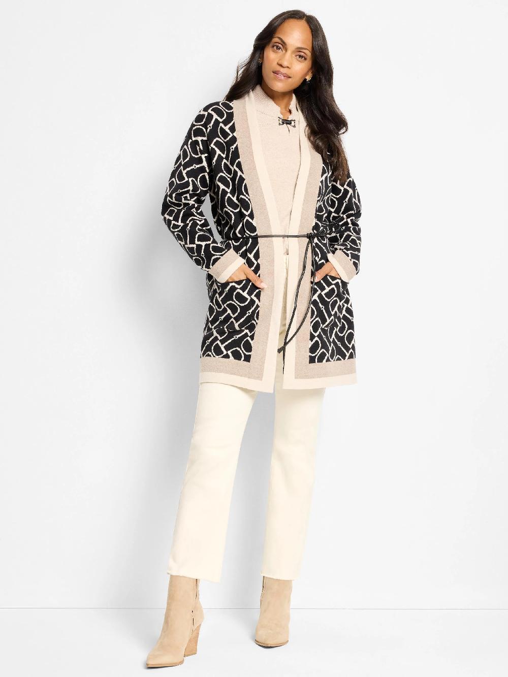 Nic Zoe Belted Equestrian Jacket