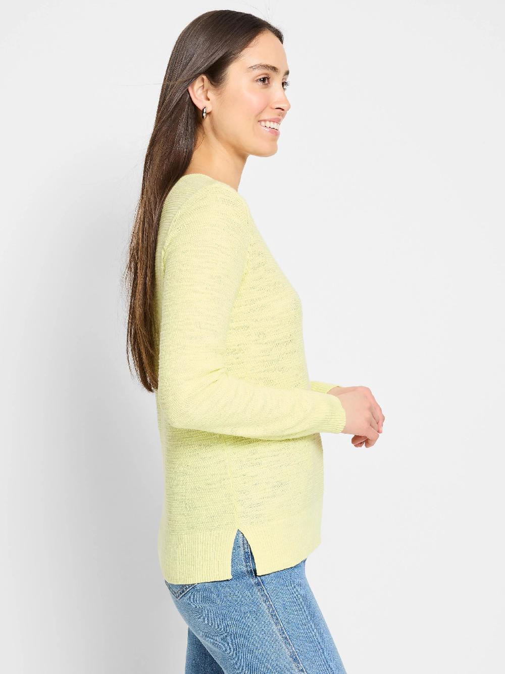 Nic Zoe Breezy Texture Sweater