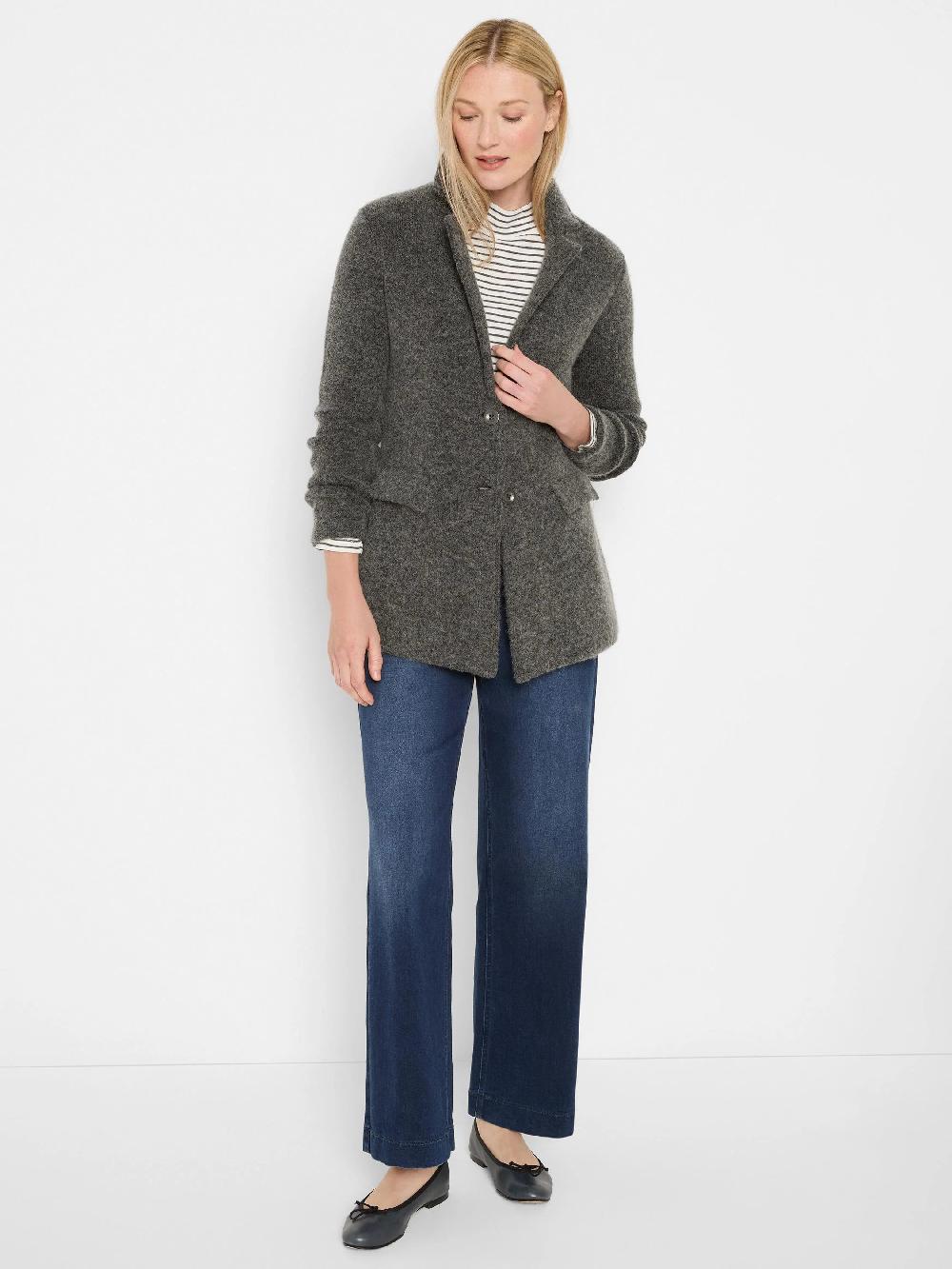Nic Zoe Brushed Doubleknit Blazer