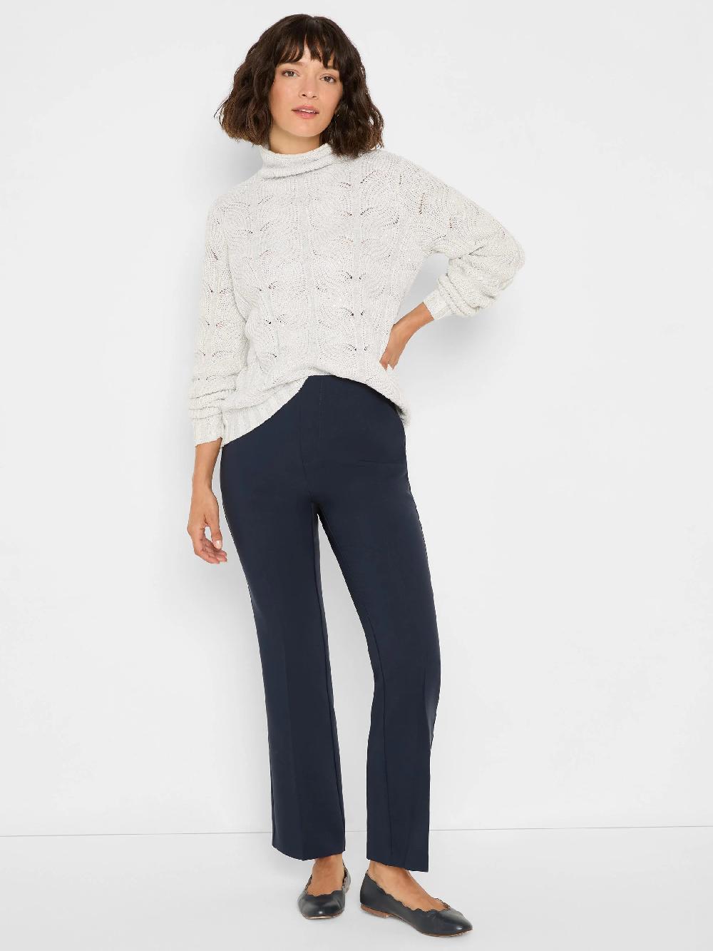 Nic Zoe Cable Sparkle Sweater