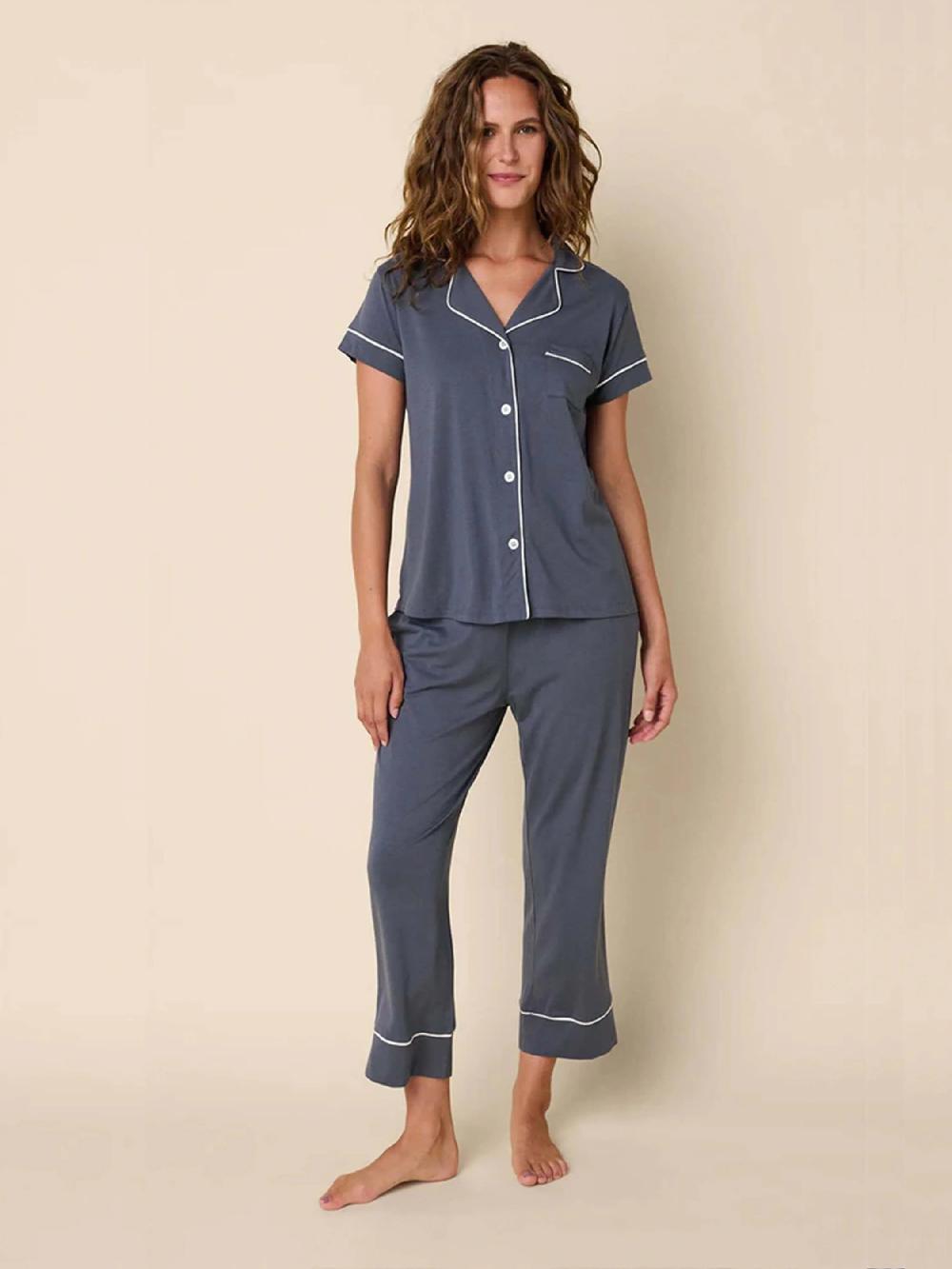 nic zoe Cat'S Pajamas Classic Pima Knit Pajama Set
