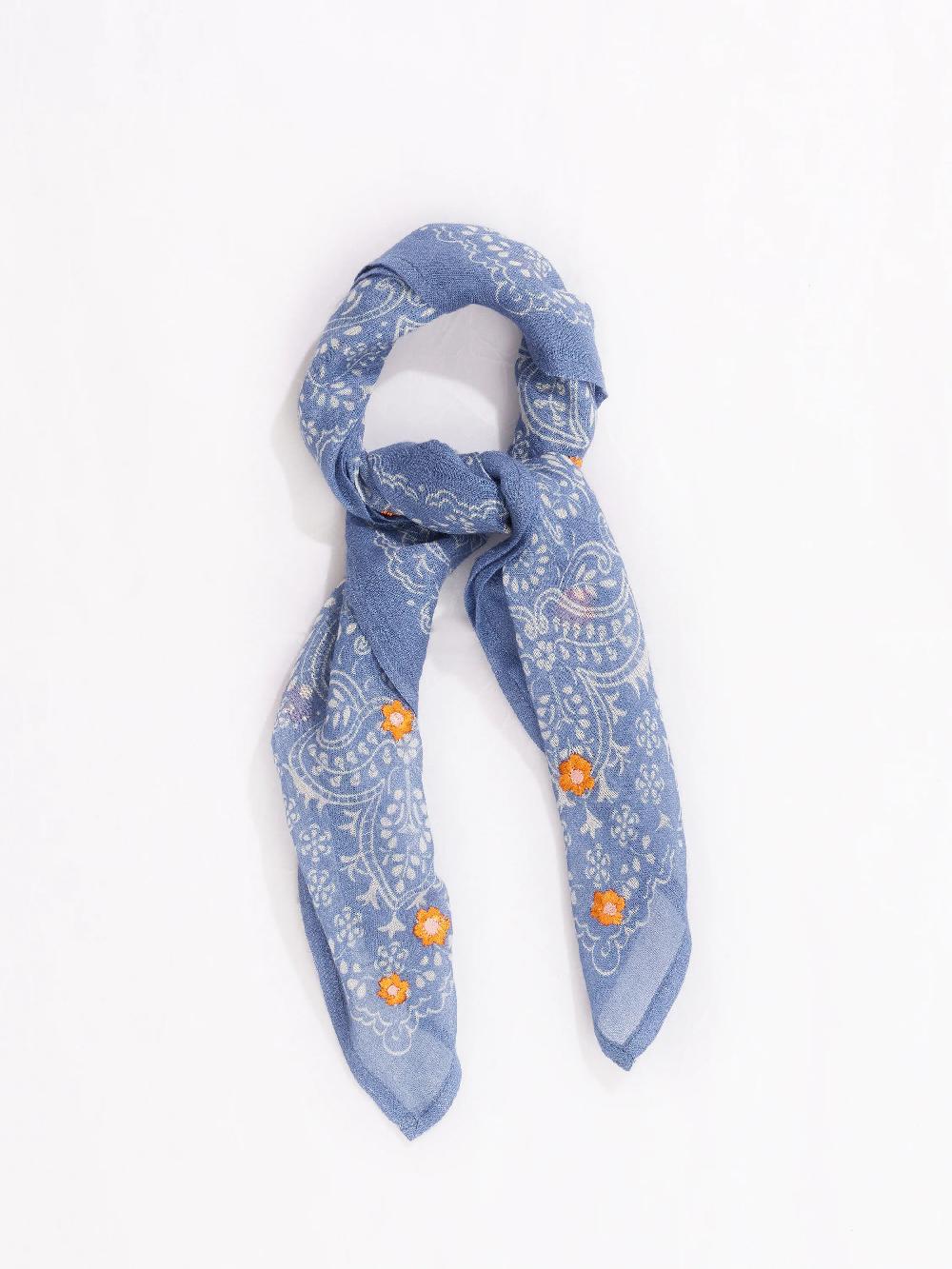 Nic Zoe Chan Luu Embroidered Bandana