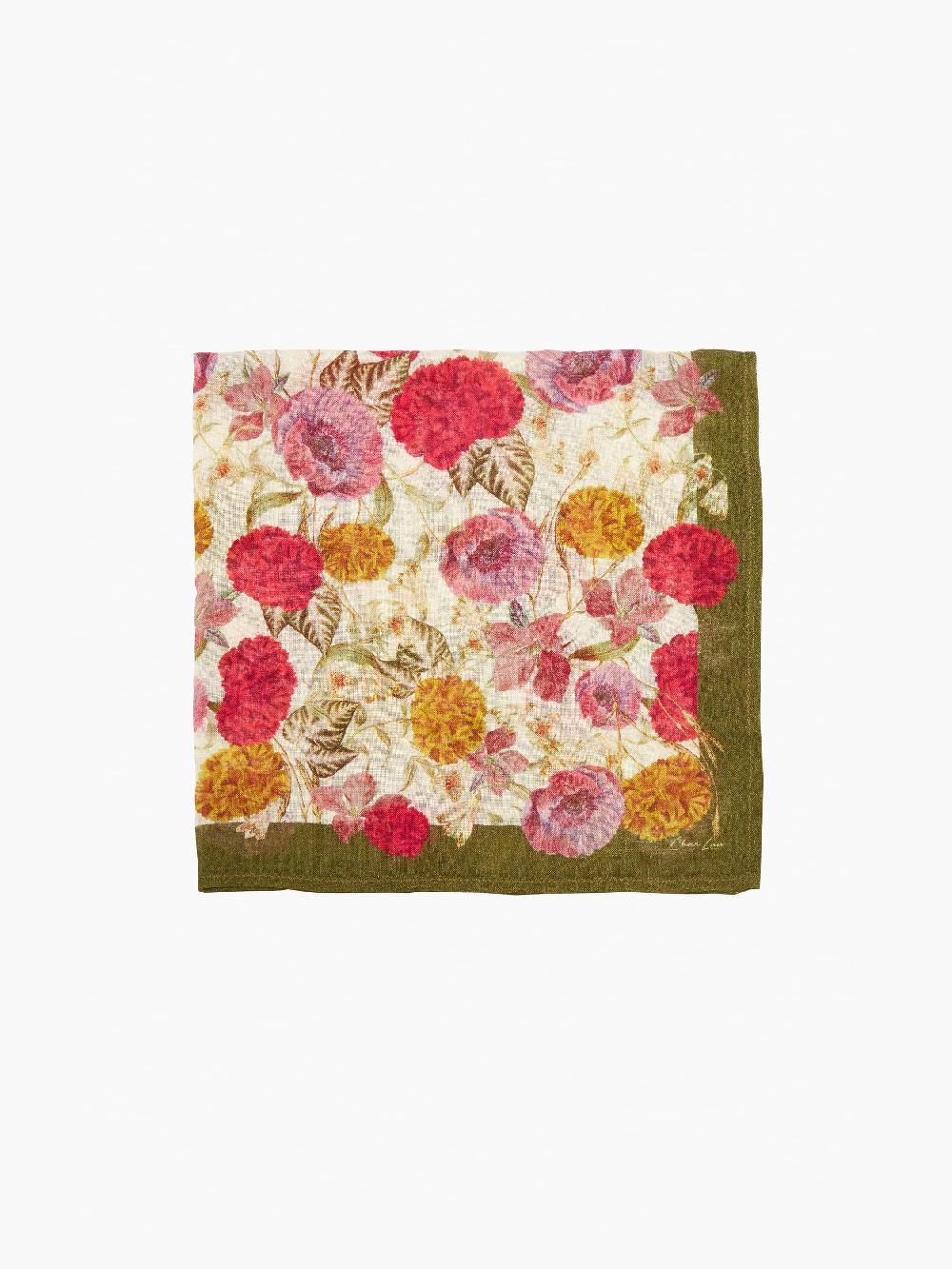 Nic Zoe Chan Luu Multi Color Printed Bandana